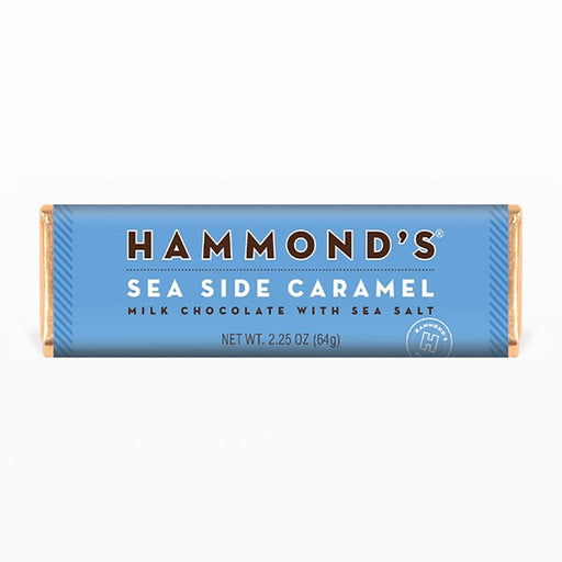 Hammond's Candies : Natural Sea Side Caramel Milk Chocolate Candy Bars -
