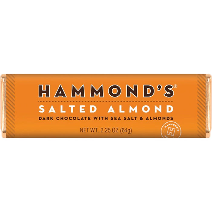 Hammond's Candies : Salted Almond Chocolate Bar -