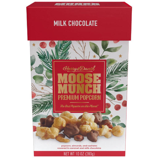 Harry & David : 10 oz Moose Munch® Milk Chocolate Premium Popcorn - Harry & David : 10 oz Moose Munch® Milk Chocolate Premium Popcorn - Annies Hallmark and Gretchens Hallmark, Sister Stores