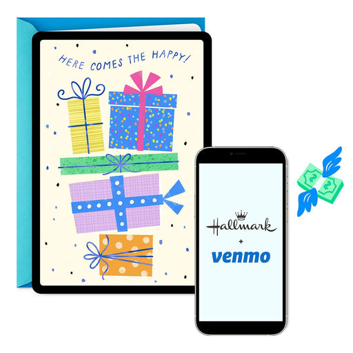 Here Comes the Happy Venmo Birthday Card - Here Comes the Happy Venmo Birthday Card