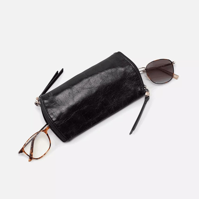 HOBO : Spark Go Double Eyeglass Case in Black -