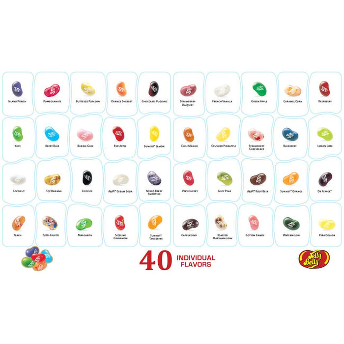 Jelly Belly : 40-Flavor Christmas Gift Box - Jelly Belly : 40-Flavor Christmas Gift Box