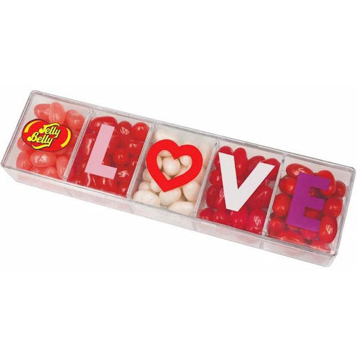 Jelly Belly : 5-Flavor LOVE Clear Gift Box - 4 oz - Jelly Belly : 5-Flavor LOVE Clear Gift Box - 4 oz - Annies Hallmark and Gretchens Hallmark, Sister Stores