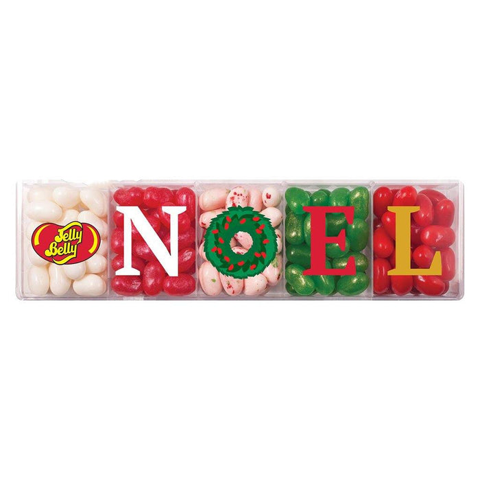 Jelly Belly : 5-Flavor NOEL Clear Gift Box - 4 oz - Jelly Belly : 5-Flavor NOEL Clear Gift Box - 4 oz - Annies Hallmark and Gretchens Hallmark, Sister Stores