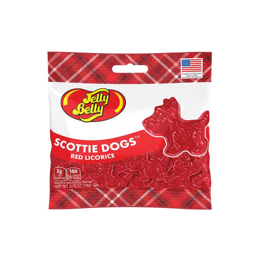 Jelly Belly : Scottie Dogs Red Licorice 2.75 Oz Grab & Go® Bag - Jelly Belly : Scottie Dogs Red Licorice 2.75 Oz Grab & Go® Bag