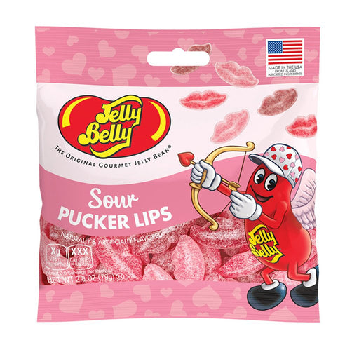 Jelly Belly : Sour Pucker Lips 2.8 OZ - Jelly Belly : Sour Pucker Lips 2.8 OZ