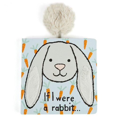Jellycat : "If I Were a Rabbit" Board Book - Grey -