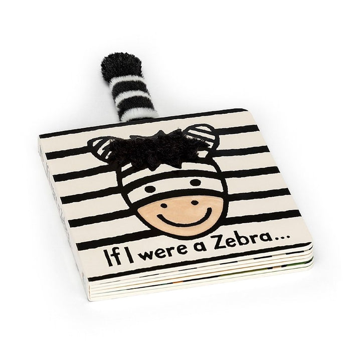 Jellycat : If I Were A Zebra Board Book - Jellycat : If I Were A Zebra Board Book