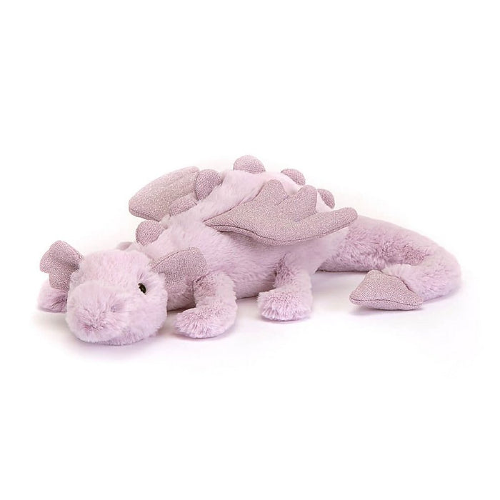Jellycat : Lavender Dragon - Little - Jellycat : Lavender Dragon - Little