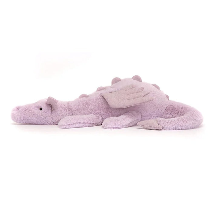 Jellycat : Lavender Dragon - Little - Jellycat : Lavender Dragon - Little
