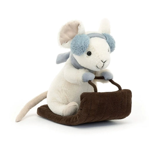 Jellycat : Merry Mouse Sleighing - Jellycat : Merry Mouse Sleighing