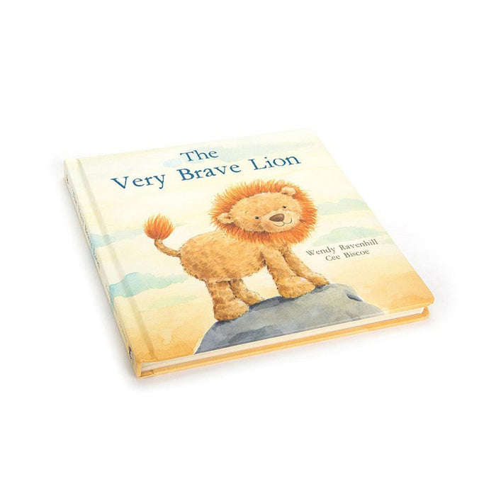 Jellycat : "The Very Brave Lion" Board Book -