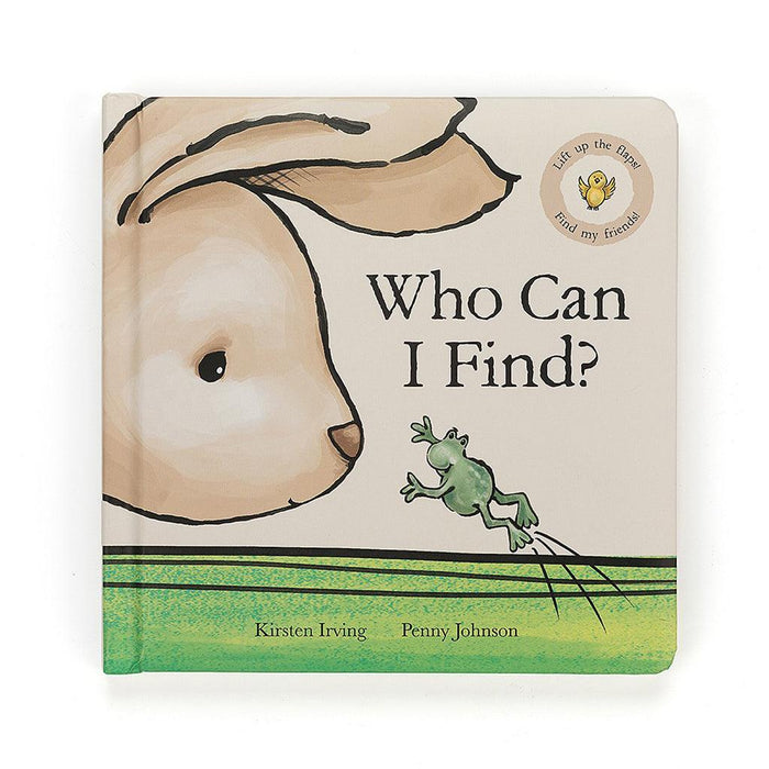 Jellycat : "Who Can I Find" Book -