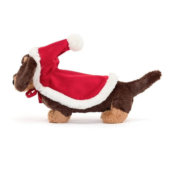 Jellycat : Winter Warmer Otto Sausage Dog - Jellycat : Winter Warmer Otto Sausage Dog