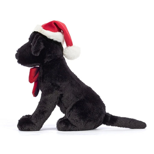 Jellycat : Winter Warmer Pippa Black Labrador - Jellycat : Winter Warmer Pippa Black Labrador
