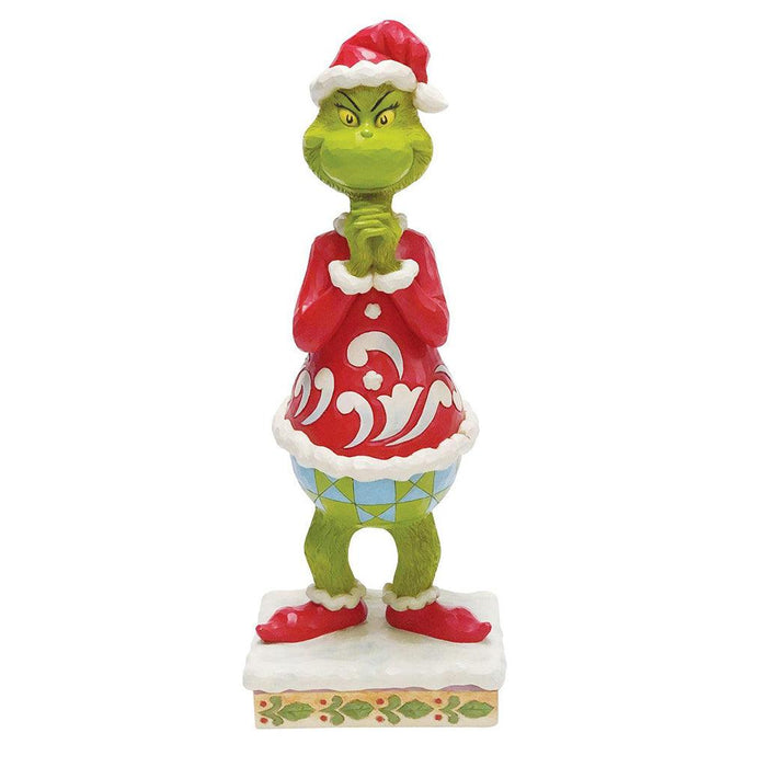 Jim Shore : Grinch with Hands Clenched - Jim Shore : Grinch with Hands Clenched - Annies Hallmark and Gretchens Hallmark, Sister Stores
