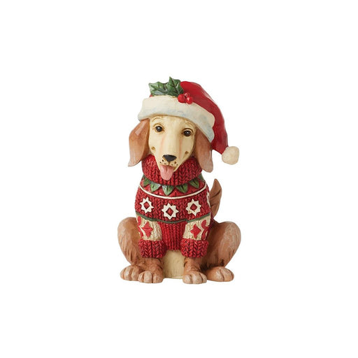 Jim Shore : Mini Christmas Dog - Jim Shore : Mini Christmas Dog