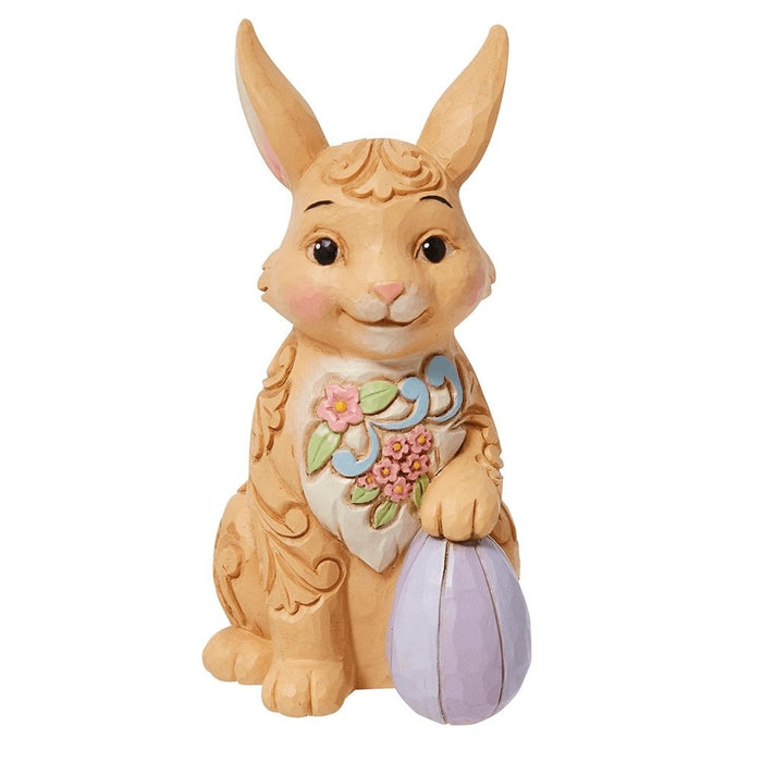 Jim Shore : Mini Easter Bunny Floral -