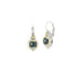 John Medeiros : Nouveau French Wire Earrings - Aqua -