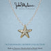 John Medeiros : Pavé Starfish Slider Necklace -