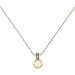 John Medeiros : Pérola White Seashell Pearl Pendant with Chain -