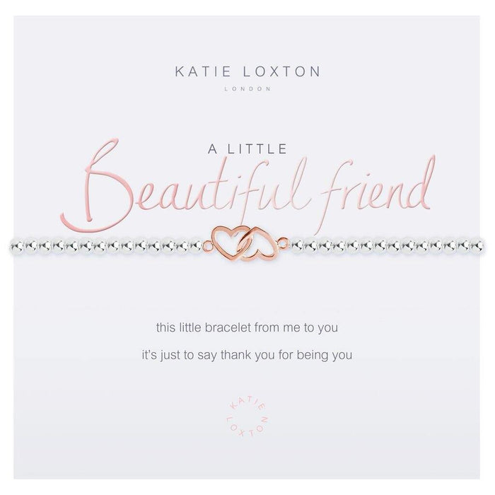Katie Loxton : "A Little Beautiful Best Friend" Stretch Bracelet -