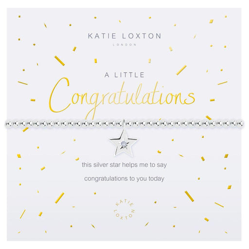 Katie Loxton : A Little Congratulations Bracelet -