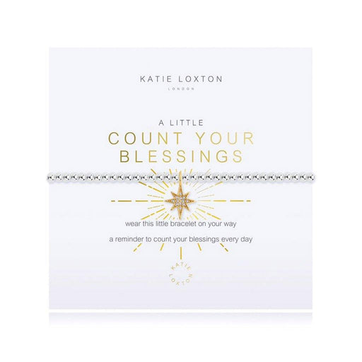 Katie Loxton : A Little Count Your Blessings Bracelet -