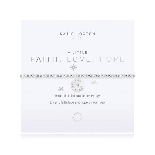 Katie Loxton : A Little Faith Love Hope Bracelet -