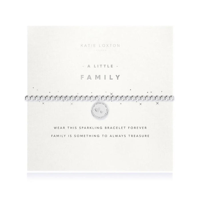 Katie Loxton : A Little Family Faceted Bracelet -