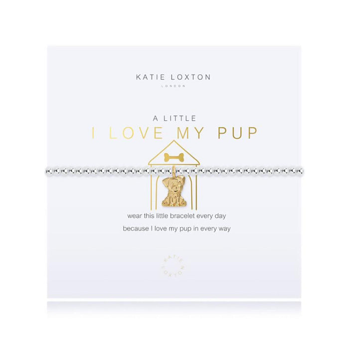 Katie Loxton : A Little I Love My Pup Bracelet -