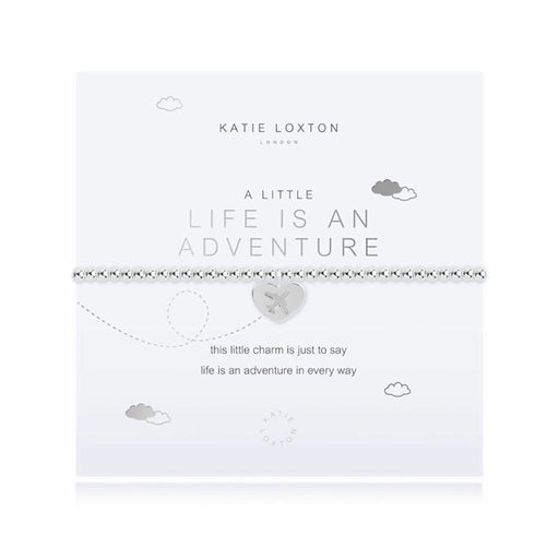 Katie Loxton : A Little Life Is An Adventure Bracelet -