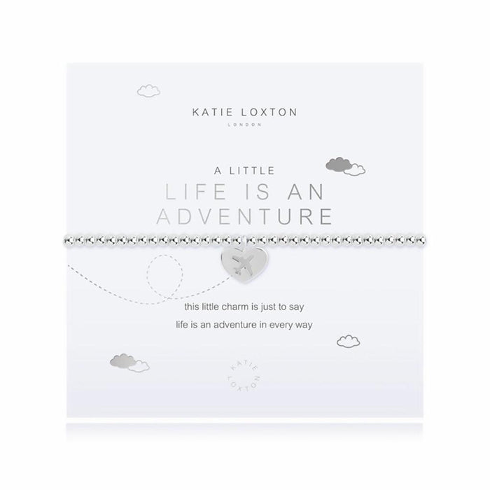 Katie Loxton : A Little Life Is An Adventure Bracelet -