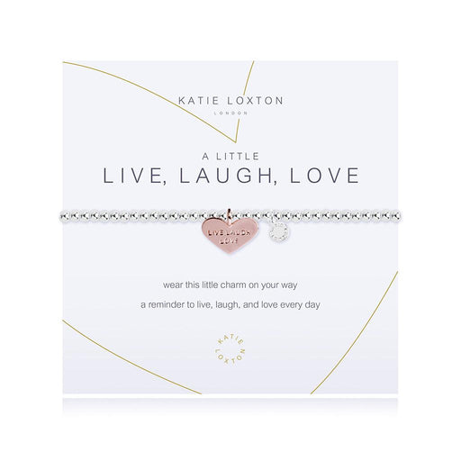 Katie Loxton : A Little Live Laugh Love Bracelet -