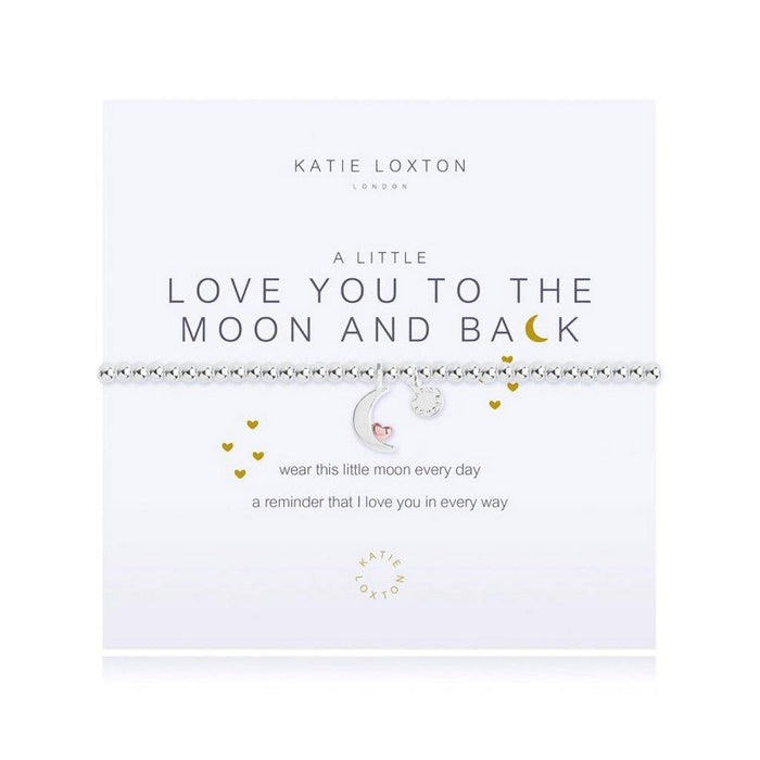 Katie Loxton : A Little Love You To The Moon & Back Bracelet -