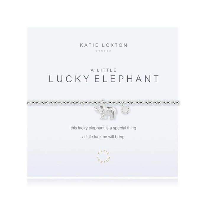 Katie Loxton : A Little Lucky Elephant Bracelet -