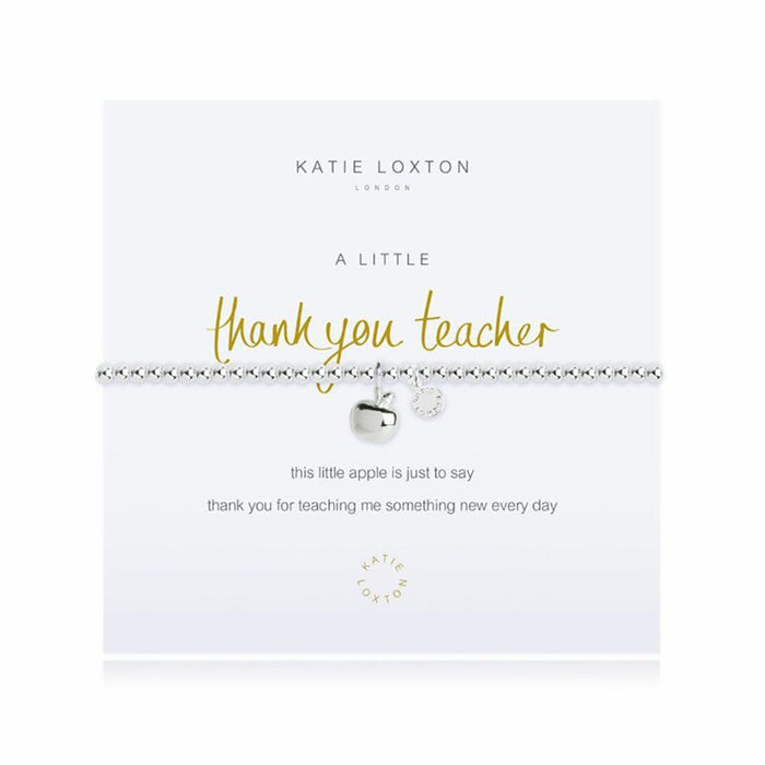 Katie Loxton : A Little Thank You Teacher Bracelet -
