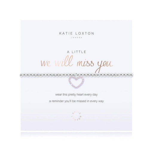Katie Loxton : A Little We Will Miss You Bracelet -