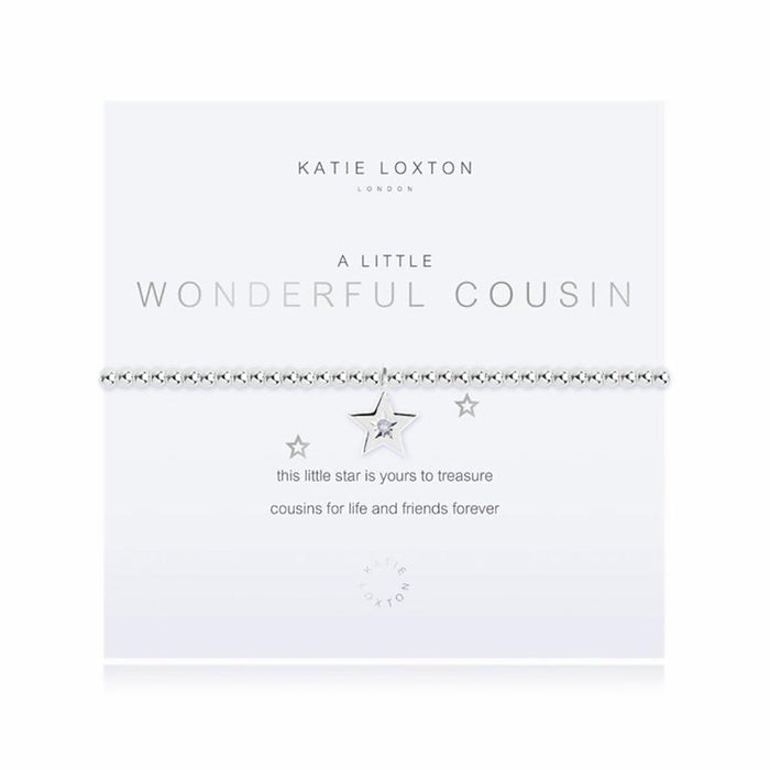 Katie Loxton : A Little Wonderful Cousins Bracelet -