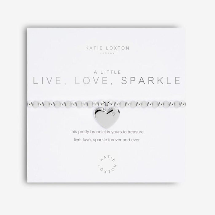 Katie Loxton : Color Pop A Little 'Live Love Sparkle' Bracelet -