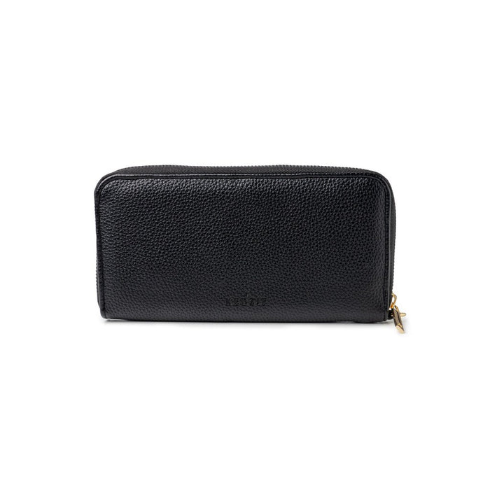 Kedzie : Eclipse Convertible Zip-Around Clutch in Black - Kedzie : Eclipse Convertible Zip-Around Clutch in Black