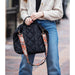 Kedzie : Embroidered Interchangeable Bag Strap in Sienna - Kedzie : Embroidered Interchangeable Bag Strap in Sienna