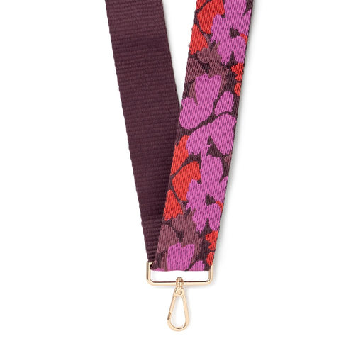 Kedzie : Embroidered Interchangeable Bag Strap in Wildflower - Kedzie : Embroidered Interchangeable Bag Strap in Wildflower