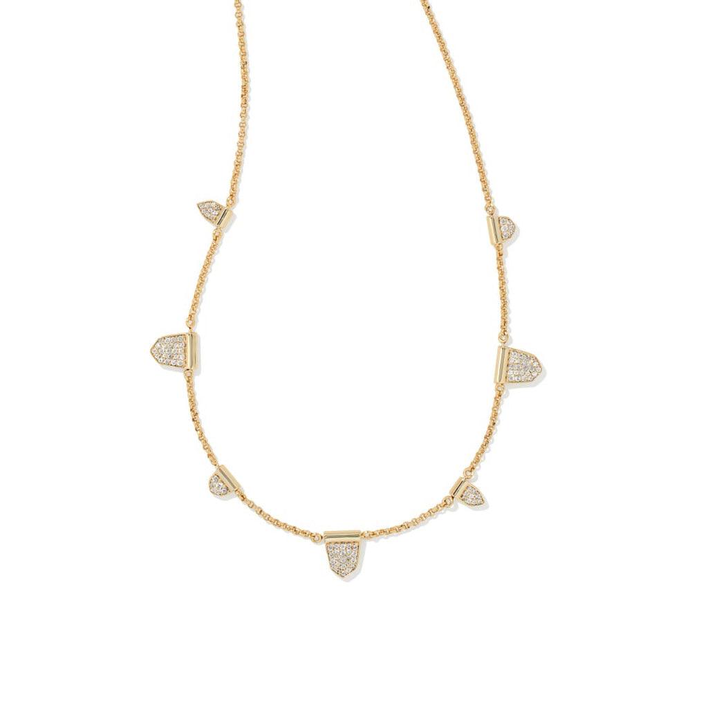 Elisa Unicorn Gold Short Pendant Necklace in Iridescent Drusy | Kendra Scott  | Short pendant necklace, Unicorn necklace, Pendent necklace