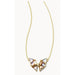 Kendra Scott : Blair Butterfly Pendant Necklace Gold Abalone Shell - Kendra Scott : Blair Butterfly Pendant Necklace Gold Abalone Shell