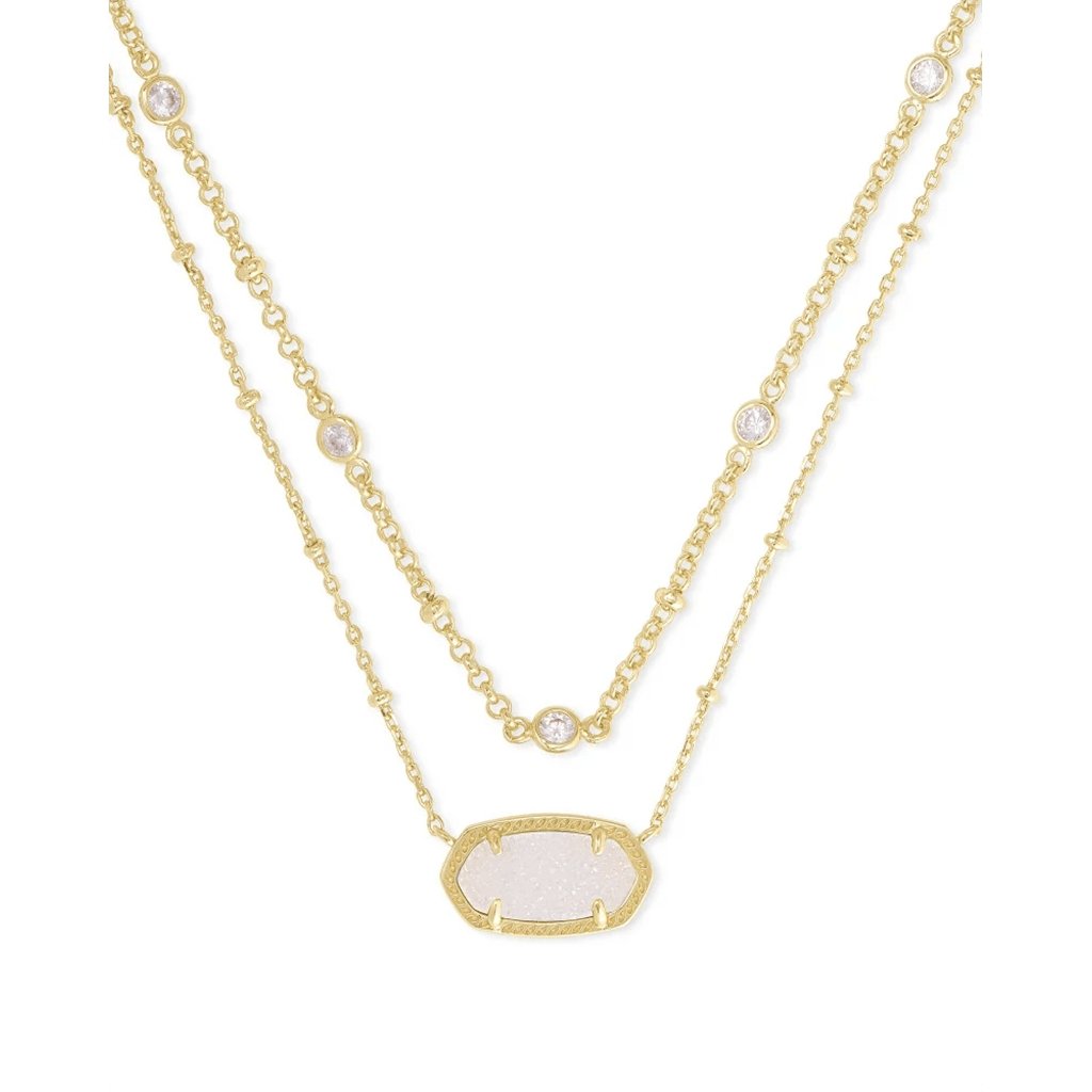 Amazon.com: Kendra Scott Addison Adjustable Length Choker Necklace for  Women, Fashion Jewelry, Rhodium-Plated: Clothing, Shoes & Jewelry