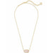 Kendra Scott : Elisa Pendant Necklace In Rose Quartz -