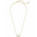 Kendra Scott : Elisa Silver Pendant Necklace In Ivory Pearl - Kendra Scott : Elisa Silver Pendant Necklace In Ivory Pearl