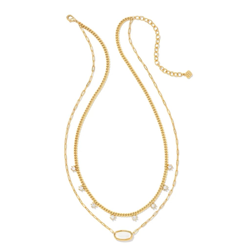 Kendra Scott : Gabby Strand Necklace in Gold - Annies Hallmark and  Gretchens Hallmark $65.00
