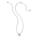 Kendra Scott : Kelly Short Pendant Necklace in Silver -